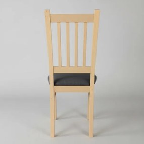 Scaun de dining SIMON, stejar/gri închis