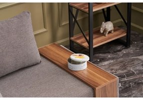 Fotoliu de colț TULA, maro, stânga