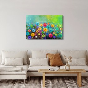 Tablou - Flori abstract (90x60 cm)