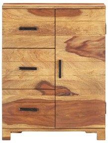 Servanta, 58 x 30 x 75 cm, lemn masiv de sheesham