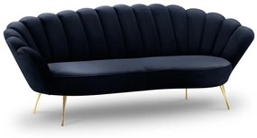Canapea Kingston 3 locuri catifea Riviera L224 cm