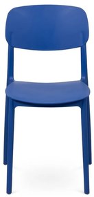 Scaun de grădină albastru din plastic Hébé – Bonami Essentials