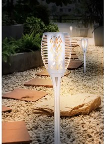 Corp de iluminat LED solar Globo 33077S SOLAR LED/3,6W/3V 1800K IP44 crom