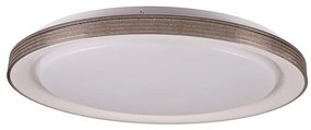 Plafonieră LED dimabilă pentru baie GRAŻYNA LED/72W/230V 3000-6000K d. 51 cm IP44 + telecomandă