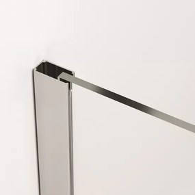 Paravan dus 90x200 cm cu sticla securizata 6 mm, protectie sticla Aquaperle, Easy Sanswiss 900x2000 mm