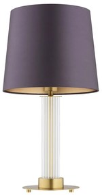 Veioza eleganta realizata din alama Hampton, pruna-violet