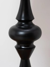 Lampa de masa, cu abajur din bumbac, Fusilli