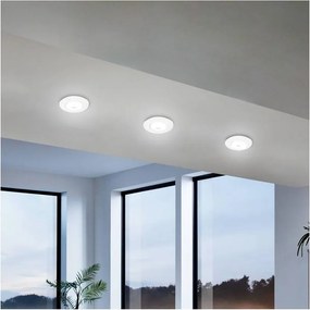 Eglo 902286 - Set 3x spoturi LED RGBW dimmabile încastrate SALICETO-Z, 4,7 W, 230 V, alb