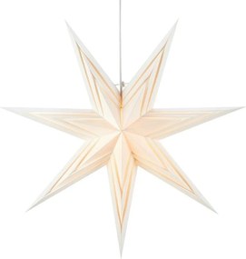 Decorațiune luminoasă albă suspendată ø 70 cm cu model de Crăciun Sombra – Markslöjd