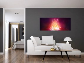 Tablou cu floare de lotus (120x50 cm)