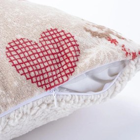 Set de 2 feţe pernuţe AMORE 45 x 45 cm