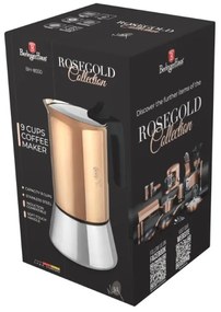 Espresor inox 9 cafele Metallic Line Rose Gold Editions Berlinger Haus BH 8550