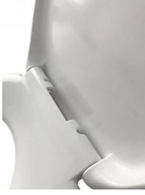 Capac de toaletă MILA Mila, duroplast alb