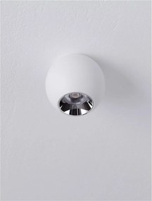 Spot LED aplicat diametru 8,5cm NANO alb, NVL-9052028
