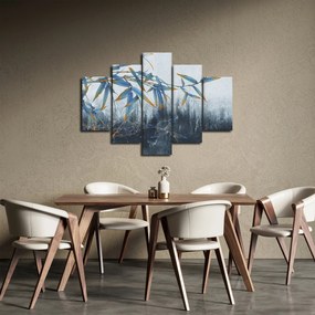 Tablou - Bambus pe perete (150x105 cm)
