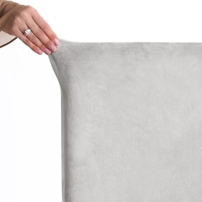 Husă gri deschis elastică pentru scaun 48 cm Sento – Restilo