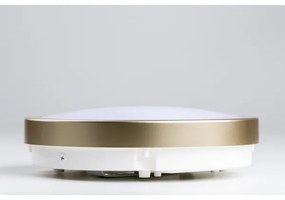 Plafonieră LED pentru baie Brilagi PERA LED/18W/230V d. 22 cm IP65 auriu