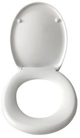 Capac de toaletă MILA Mila, duroplast alb