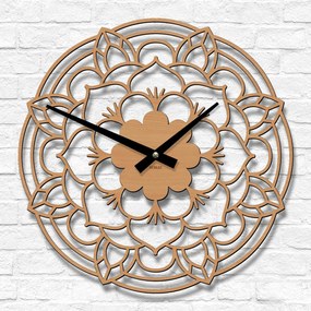 DUBLEZ | Ceas cadou pentru perete - Floare mandala