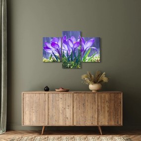 Tablou cuflori în ploaie (90x60 cm)