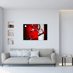 Tablou cu abstracție (90x60 cm)