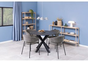 Bibliotecă în culoare naturală cu aspect de lemn de stejar 169x88x30 cm Braidwood – Actona