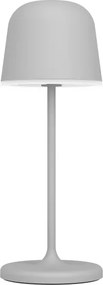 Eglo 901878 - Lampă de masă MANNERA-S pentru exterior, LED reîncărcabilă și dimmabilă, 1,8W/5V, IP54, gri