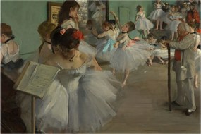 Tablou - Edgar Degas, The Dance Class, reproducere (90x60 cm)