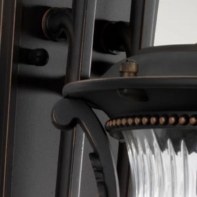 Aplică de exterior LUVERNE 1xE27/100W/230V IP44 Elstead KL-LUVERNE2-M