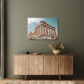 Tablou pe sticlă - Akropolis antic (70x50 cm)