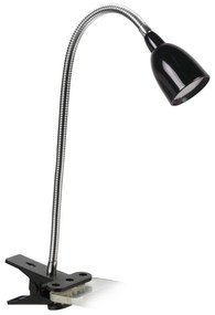 Lampă de masă LED clip 2,5W, negru