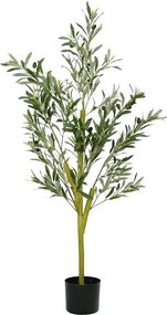 vidaXL Măslin artificial 450 de frunze 120 cm verde