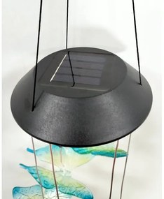 Lampă solară LED RGB 6xLED/1,2V 300 mAh IP44 - model fluture