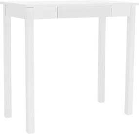 Consola AMYNTAS, alb, 80x40x75 cm