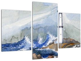 Tablou cu pictura farului (90x60 cm)