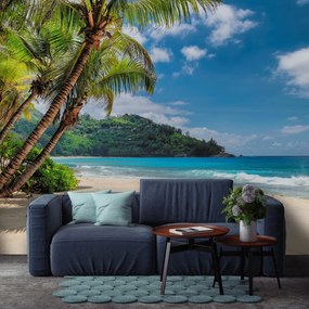 Fototapet - Plaja din Caraibe (147x102 cm)