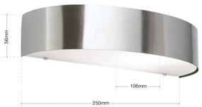 Aplica de iluminat exterior ambiental stil modern IP44 Boga