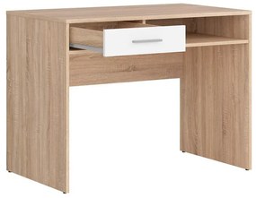 Masă de scris Nepo Plus 1 (stejar sonoma + alb) . 1098263
