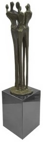 Statueta bronz masiv "Unitate" 50cm