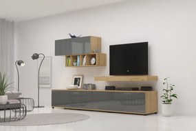 Living-room, GLOBAL404 - artizan/antracit HG
