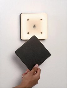 Mini Aplica iluminat exterior ambiental OONO antracit