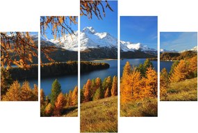 Tablou - Toamna în Alpi (150x105 cm)