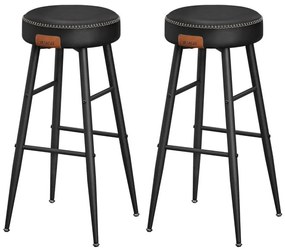 Scaun de bar LIOR, negru