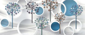 Tablou abstarcției artistice (120x50 cm)