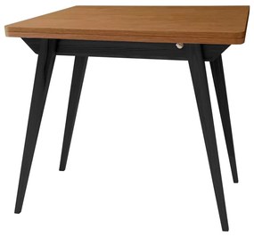 Masă de dining extensibilă cu blat cu aspect de lemn de frasin 65x90 cm Envelope – Ragaba