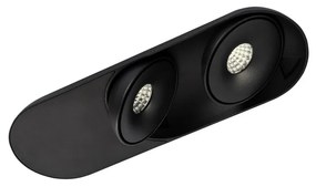 Spot LED modern directionabil aplicat tavan/plafon TORONTO 2 negru