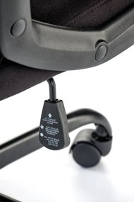 Scaun de birou Jensen negru/gri/rosu H125 cm JENSEN office chair, black / grey / red