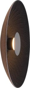 Aplica de perete decorativa LED Misaki negru/ maro