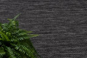 Covor, traversa SISAL SION A5165A Melanj țesute plate negru