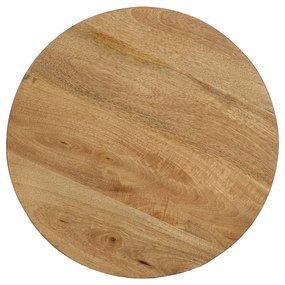 Măsuță auxiliară rotundă din lemn de mango ø 40 cm Mao – Ixia